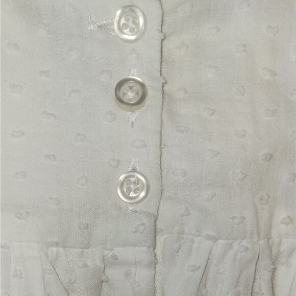 Laura Ashley Baby Girls White Swiss Dot Angel Wing Spring Easter Dress 2t - Picture 8 of 12